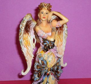 Rare Christine Haworth Faerie Angel Of Answered Prayer Leonardo Figurine Ltd Ed