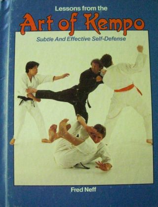 Rare 1987 Lessons From The Art Of Kempo By Fred Neff Karate Kung Fu Martial Arts
