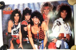 Rare Ratt 1984 Vintage Music Rock And Roll Band Poster