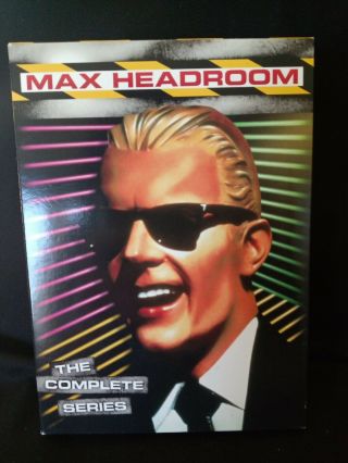 Max Headroom The Complete Series On 5 Dvd 