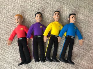 Rare The Wiggles 15 " Dolls Singing Talking Spin Master