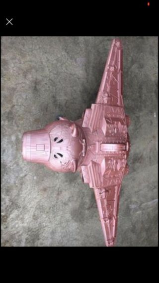 Rare Disney Toy Story 3 Dr.  Evil Porkchop Pig Electronic Spaceship Mattel 2010