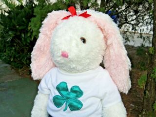 RARE Vintage Dan Dee Buttery Soft Easter Bunny Rabbit Plush Stuffed Animal Doll 2