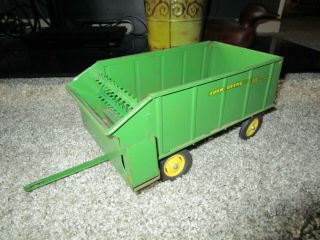 John Deere Farm Toy 112 Chuck Forage Wagon Diecast Rims Extremely Rare