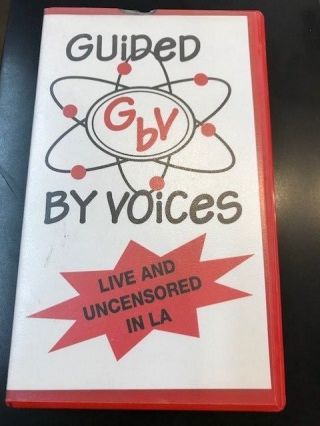 Rare Guided By Voices Vhs (never On Dvd) Live In L.  A.  