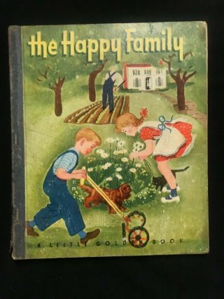 The Happy Family Nicole Gertrude Elliott First Edition 1947 Rare Early Lgb