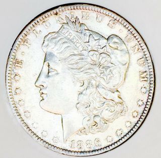1886 O Morgan Dollar Ultra Example Rare Key Date Wow Nr 07771