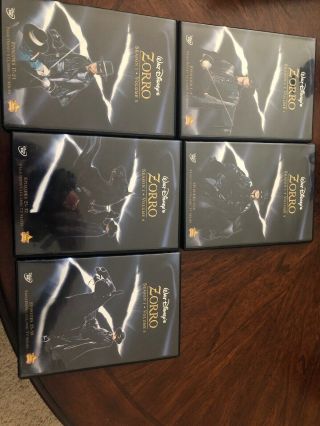 Walt Disney ' s Zorro The Complete First Season 1st Box Set DVD 5 Disc Set RARE 4