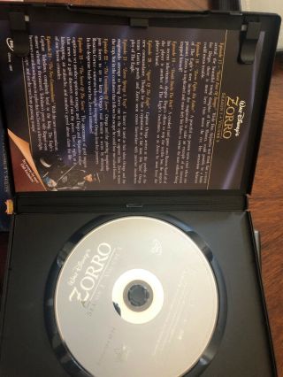 Walt Disney ' s Zorro The Complete First Season 1st Box Set DVD 5 Disc Set RARE 7