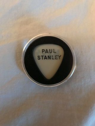 Paul Stanley.  1976 Kiss Tour Guitar Pick.  Rare.