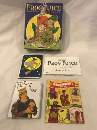 Frog Juice - Rare Card Game by GameWright,  1997 3
