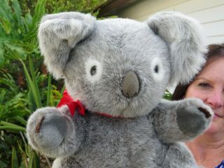 VERY RARE LARGE Vintage Walmart Koala Bear SOFT Plush Stuffed Animal Doll 2