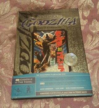Mothra Vs.  Godzilla (dvd,  Japanese Versions) Rare Oop