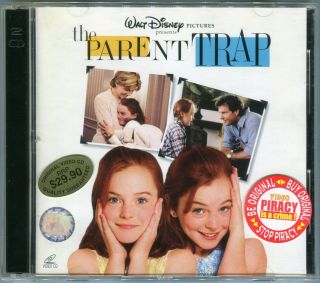 1998 The Parent Trap - Dennis Quaid Lindsay Lohan Video Cd Vcd Set Rare