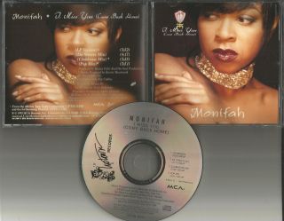 Monifah I Miss You 4trx W/ 3 Rare Mixes Limited Cd Single Usa Come Back Home 95