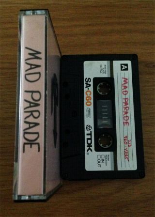 RARE Mad Parade 1982 demo cassette tape PUNK KBD HxC HEAR 2