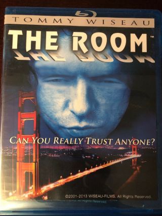 The Room Blu Ray Official Tommy Wiseau Rare Region