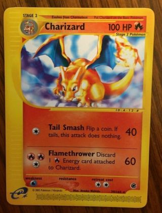 Charizard - 39/165 - Rare - Expedition - Nm/lp