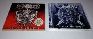 Paragon Steelbound Limited Digi Pack Bonus Song Rare,  Law Of The Blade Cd