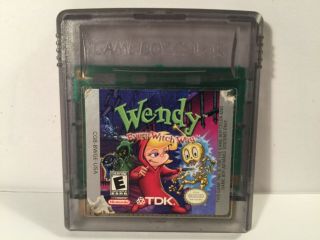 Rare Wendy Every Witch Way Nintendo Game Boy Color Game,  Not
