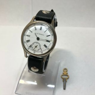 Vintage Rare Wrist Watch Key Winding Classic Robert Old Antique Swiss Made