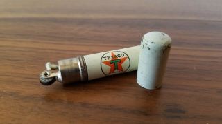 Rare Vintage Kem Inc.  Texaco Lighter.  Collectible.  Made In Usa.