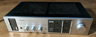 Rare Vintage Pioneer Sa - 740 Stereo Integrated Amplifier Hifi Separate