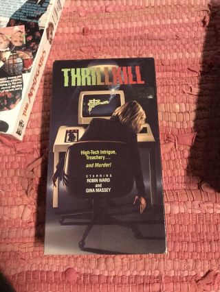 Thrillkill Vhs Rare Video Game Horror Slasher Obscure Thrill Kill Cool