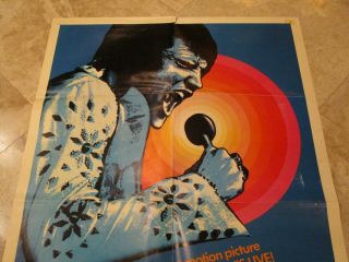 1972 Rare Elvis Presley - ELVIS on TOUR - MGM Movie Poster - 27x41 Inches - 72/409 Made 2