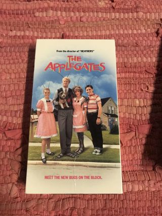 The Applegates Vhs Rare Not On Dvd Horror Funny Offbeat Weird Obscure