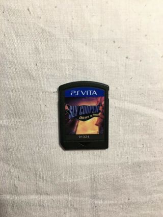 Sly Cooper: Thieves in Time (PS Vita),  Box,  Rare Use 5