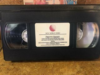 Pretty Smart (VHS) 80 ' s teen comedy World Video RARE Never on DVD 4