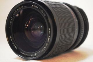" Rare  For Nikon " [exc,  ] Sigma Zoom Ⅲ 28 - 84mm F3.  5 - 4.  5 Multi - Coated Lens