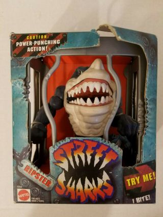 Rare Street Sharks Ripster Mattel With Box Street Wise Designs 1994
