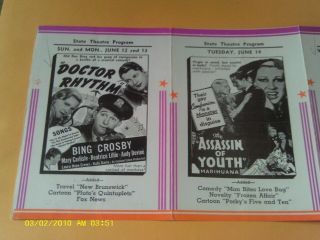 Rare 1939 State Theatre Florida Flyer Movie Poster Assassin Of Youth Marijuana