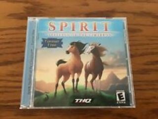 Spirit: Stallion Of The Cimarron - Forever - Pc Cdrom Horse Care Game Rare