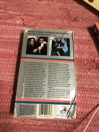 Detective School Dropouts VHS Rare Big Box Book MGM Obscure Comedy Cult Classic 3