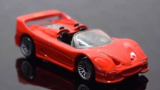 Hot Wheels - Ferrari F50 - Red,  1996 First Editions,  Spider Rare Vintage