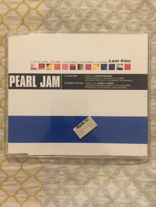 Pearl Jam - Last Kiss - Single Cd Import Austria - Rare