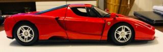 Hot Wheels Enzo Ferrari Diecast Model 2002 1:18 Bright Red & Rare 2