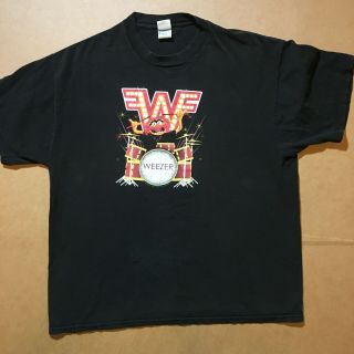 Rare Weezer Weezaaargh Animal Xl T - Shirt The Muppets Rock Distressed ‘02 Rare