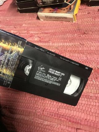 Hello Mary Lou,  Prom Night 2 VHS Rare Horror Slasher Masterpiece II 3