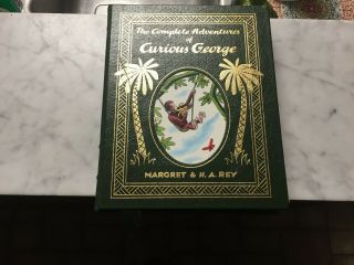 Easton Press The Complete Adventures Of Curious George By Rey Rare Oversized Ed.