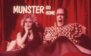 Fred Gwynne Yvonne Decarlo Munster Go Home Munsters Rare Universal Transparency