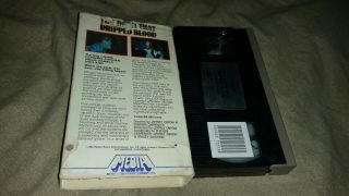 The Dorm that Dripped Blood VHS Slasher Horror Very Rare 2