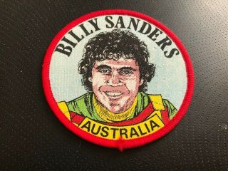 Billy Sanders - - - Australia - - - Rare 1980 