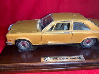 Rolls Royce Camargue 1975 Diecast Model Car Desk PEN HOLDER RARE - No Box 3