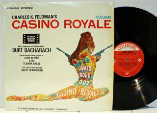 Rare Soundtrack Lp - Casino Royale - Colgems Coso - 5005