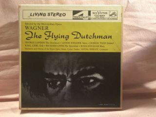 Wagner / Solti Flying Dutchman Reelto Reel 2 Tapes Rca Living Stereo Rare