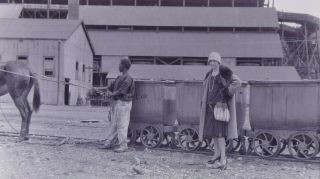 10 X Rare B&w Photo Negatives Premier Diamond Mine Pretoria South Africa C 1930s